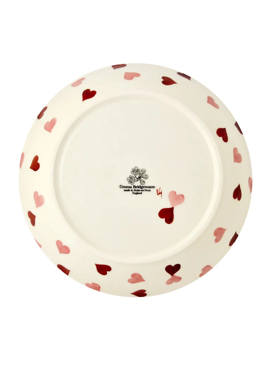 Seconds Pink Hearts Medium Pasta Bowl - Image 2