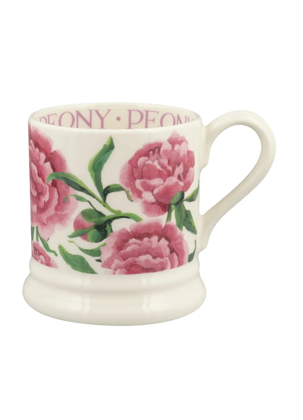Seconds Pink Peony 1/2 Pint Mug - Image 2