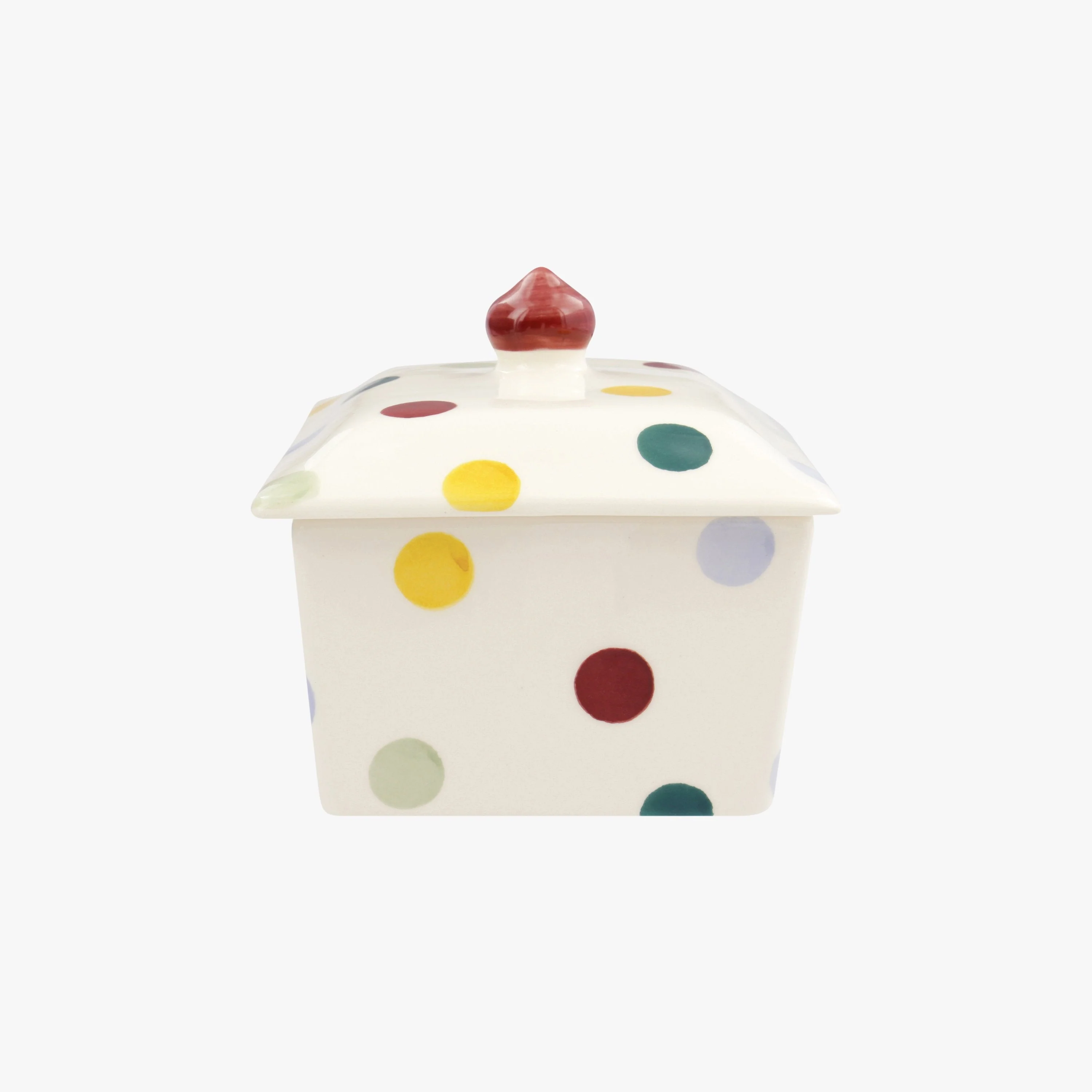 Seconds Polka Dot Small Butter Dish - Image 2