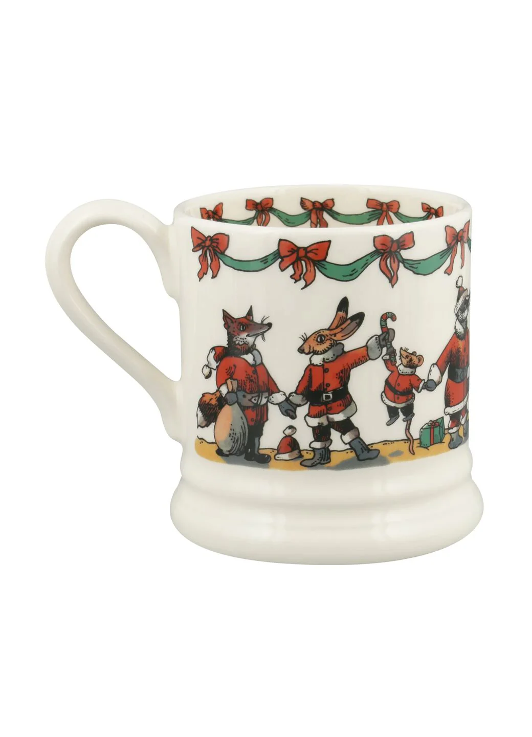 Seconds Woodland Santa 1/2 Pint Mug - Image 4