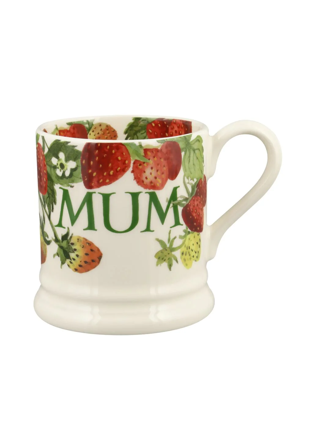Strawberries Mum 1/2 Pint Mug - Image 2