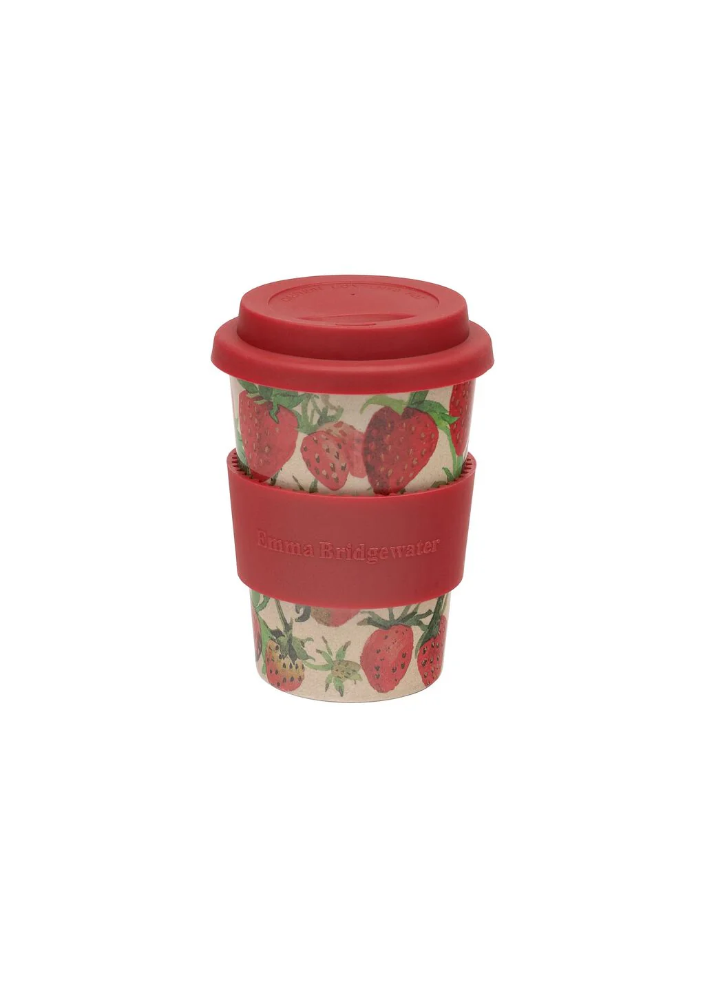 Strawberries Rice Husk Travel Cup - Image 2