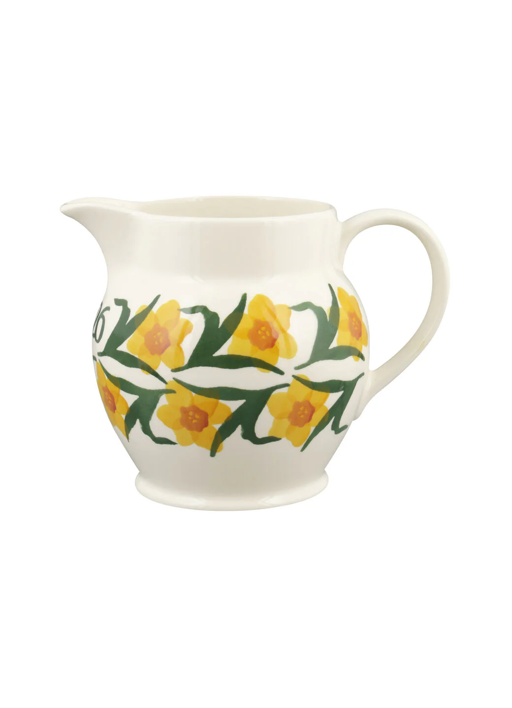 Windblown Daffodils Year Jug 2026 1 1/2 Pint Jug - Image 2